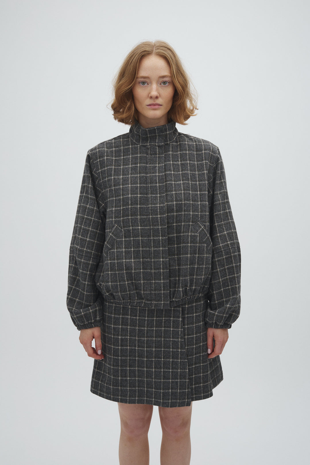 MbyM - Edie-M 65241484 - Y96 - Grey Green Check