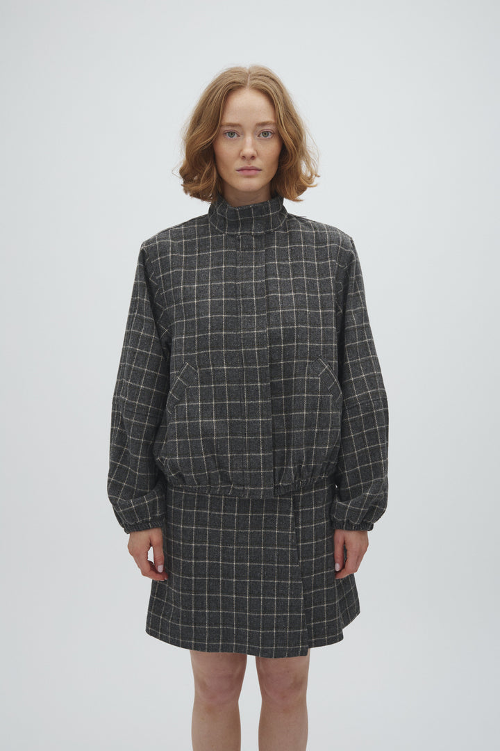 MbyM - Edie-M 65241484 - Y96 - Grey Green Check