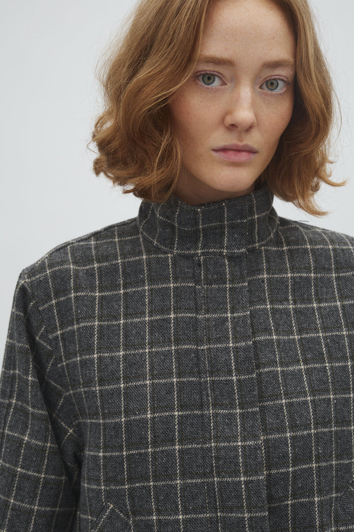 MbyM - Edie-M 65241484 - Y96 - Grey Green Check