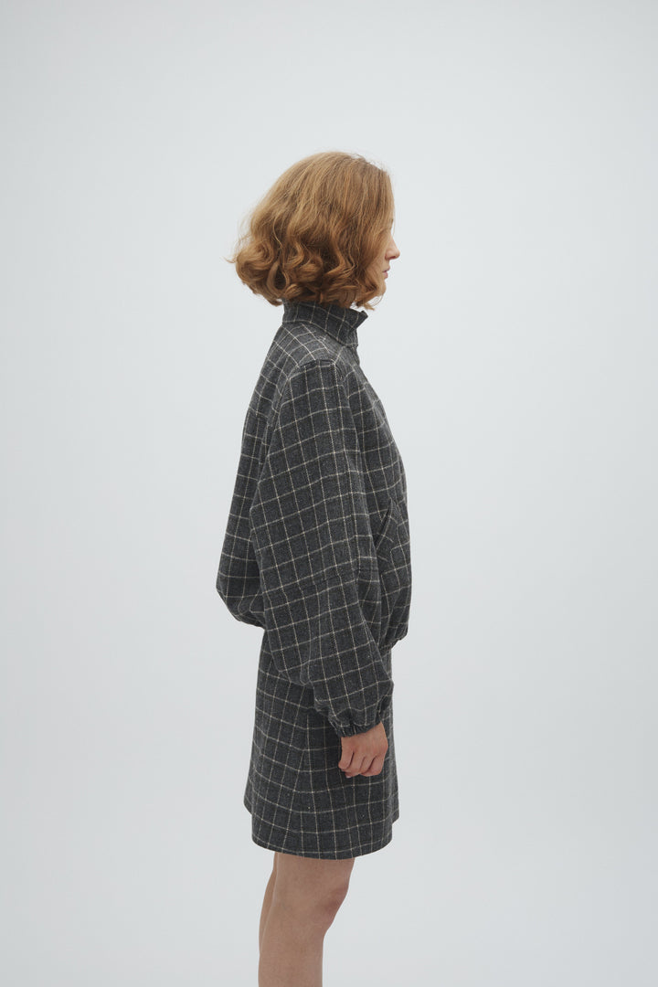 MbyM - Edie-M 65241484 - Y96 - Grey Green Check