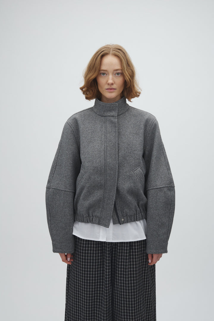 MbyM - Inesa-M 65571154 - H50 - Medium Grey Melange