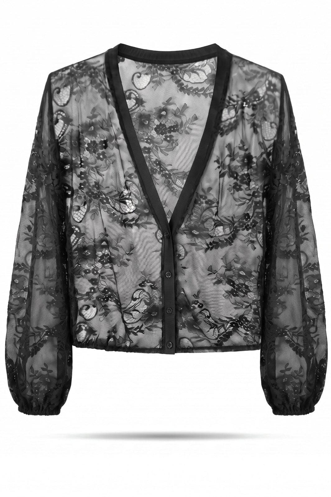 A-Bee - Delilah Cardigan 81549 - Black Cardigans 