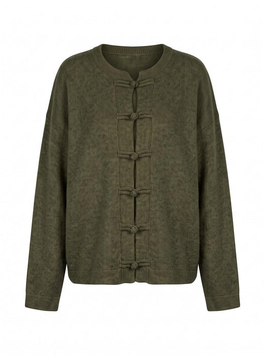 A-Bee - Elsie 3132 - Army Green (9520) Cardigan 