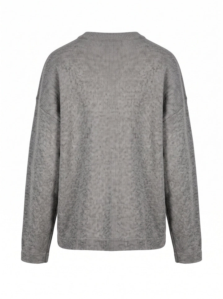 A-Bee - Elsie 3132 - Grey Melange (9513) Cardigans 