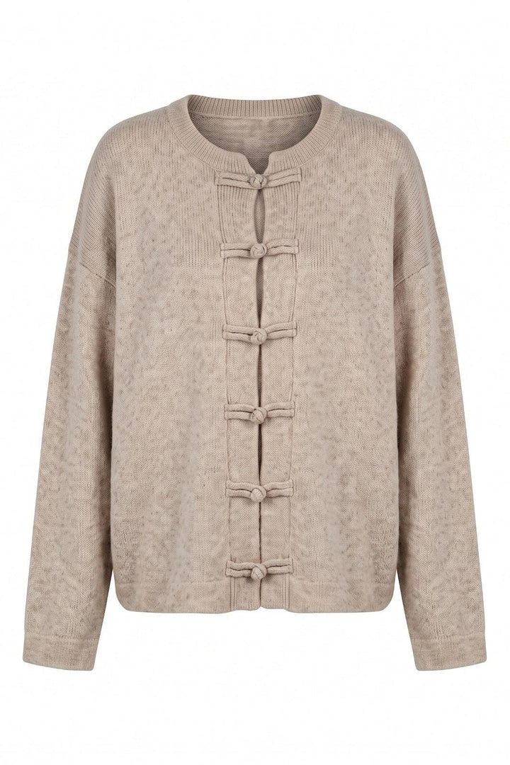 A-Bee - Elsie 3132 - Taupe (9505) Cardigans 