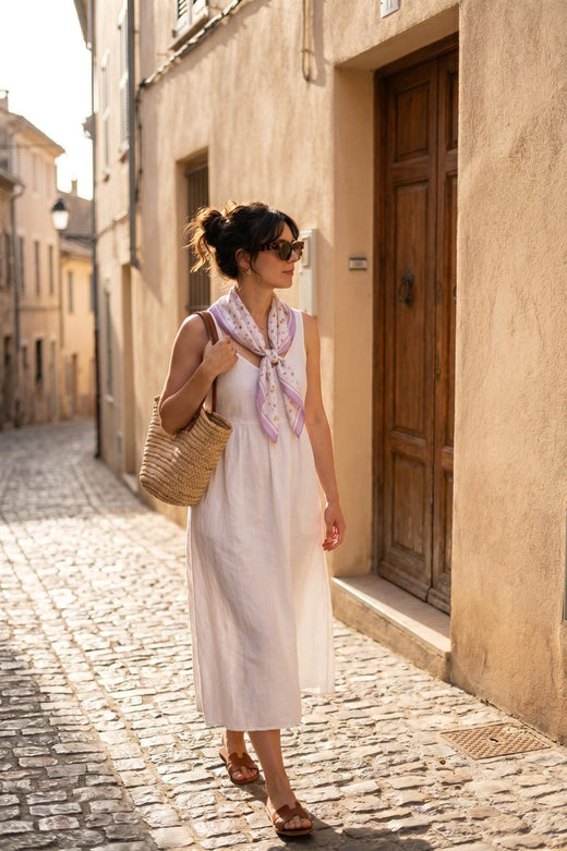 A-bee - Liora Scarf - Lilac Tørklæder 