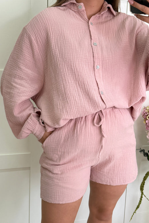 A-bee - Nelly Shorts - Rose Shadow Shorts 