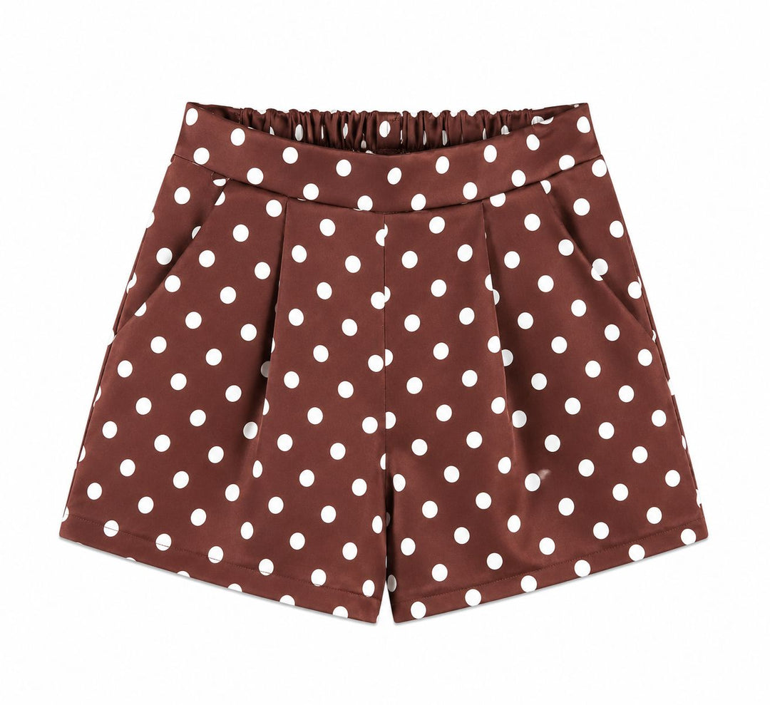 A-Bee - Rahel 8751-1 Shorts - Dark Brown Shorts 