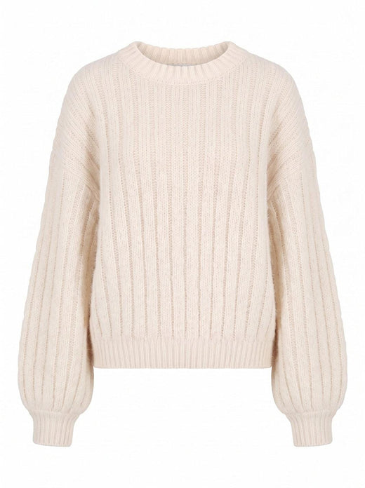 A-Bee - Riley Wm308 - Cream Strikbluser 