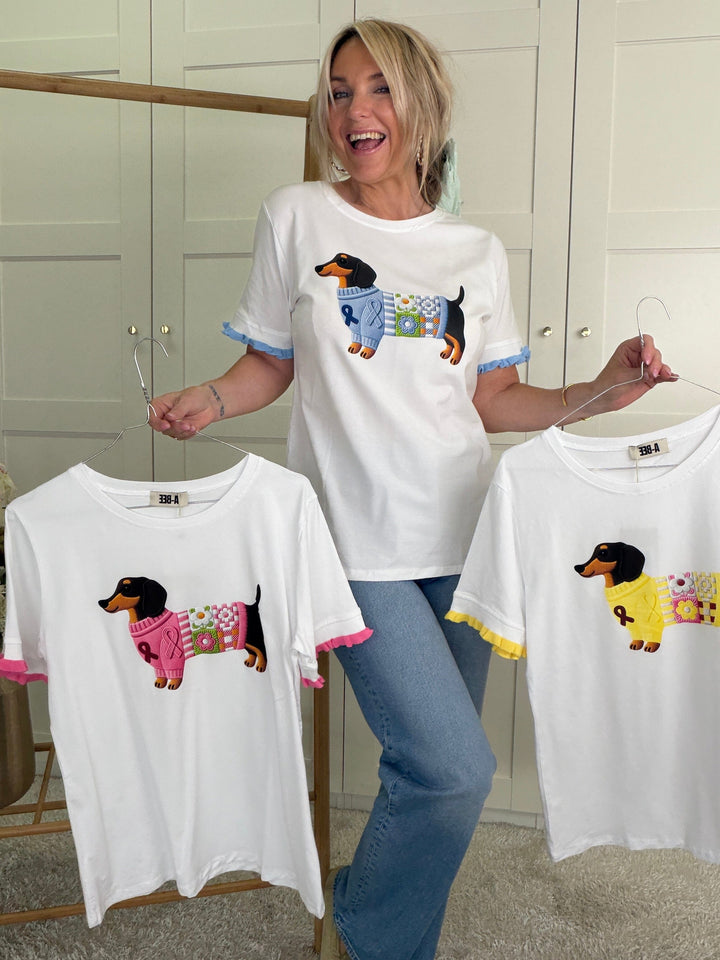 A-bee - T-shirt - Blue T-shirts 