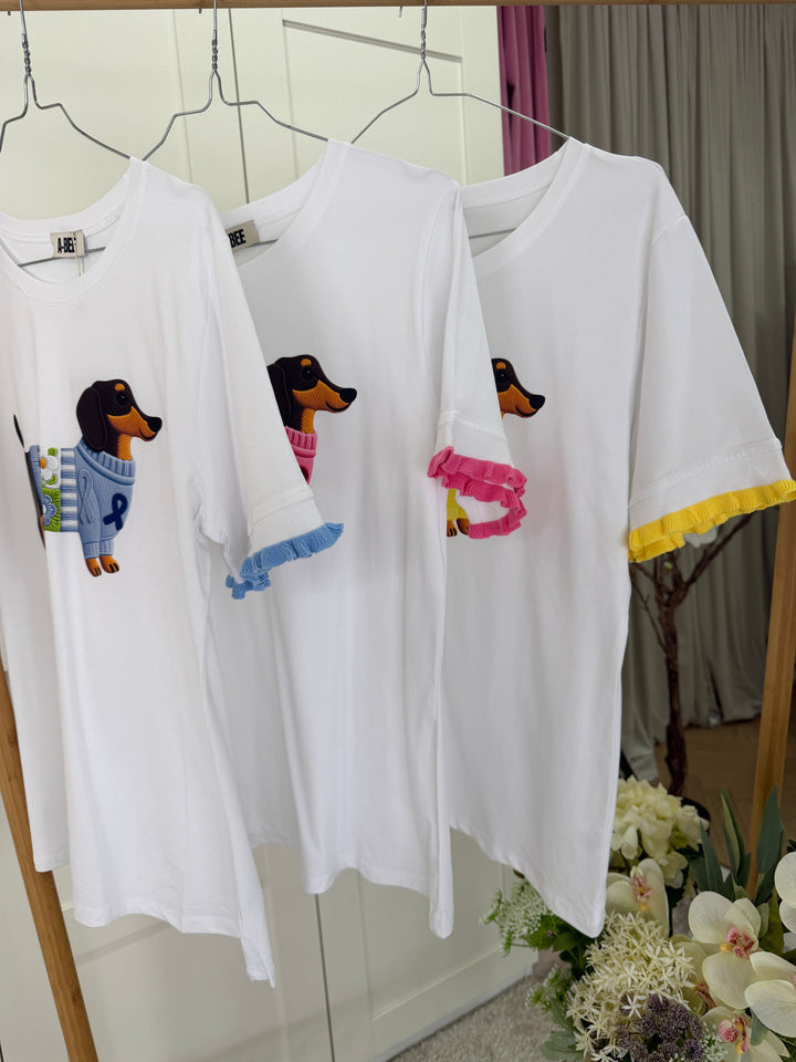 A-bee - T-shirt - Blue T-shirts 