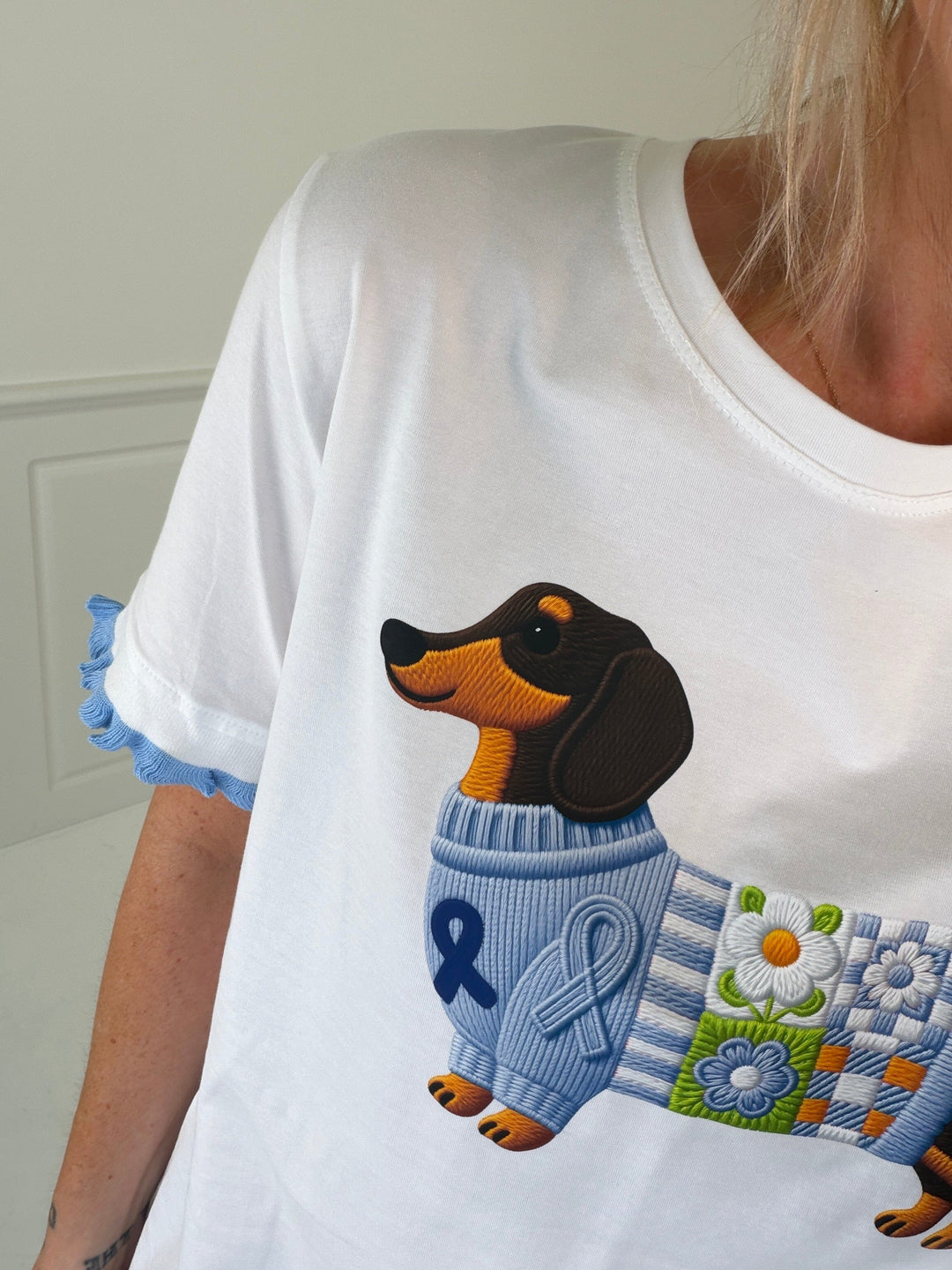 A-bee - T-shirt - Blue T-shirts 