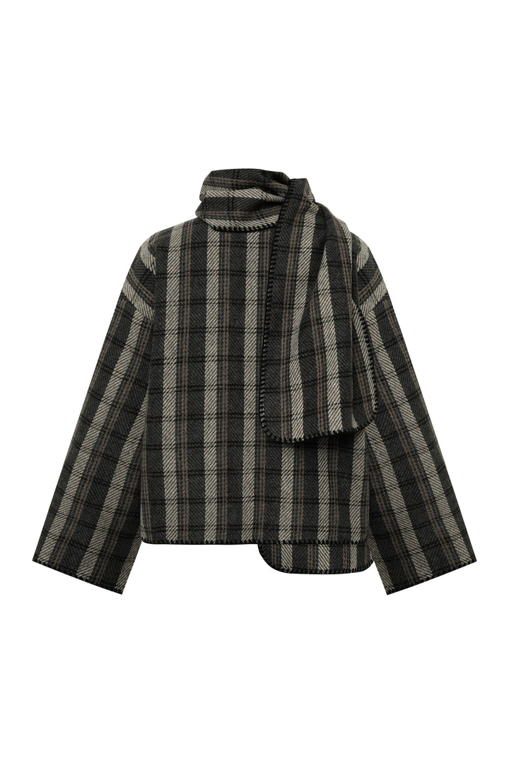A-View - Checki Jacket AV8275 - 050 - Grey/Black Jakker 
