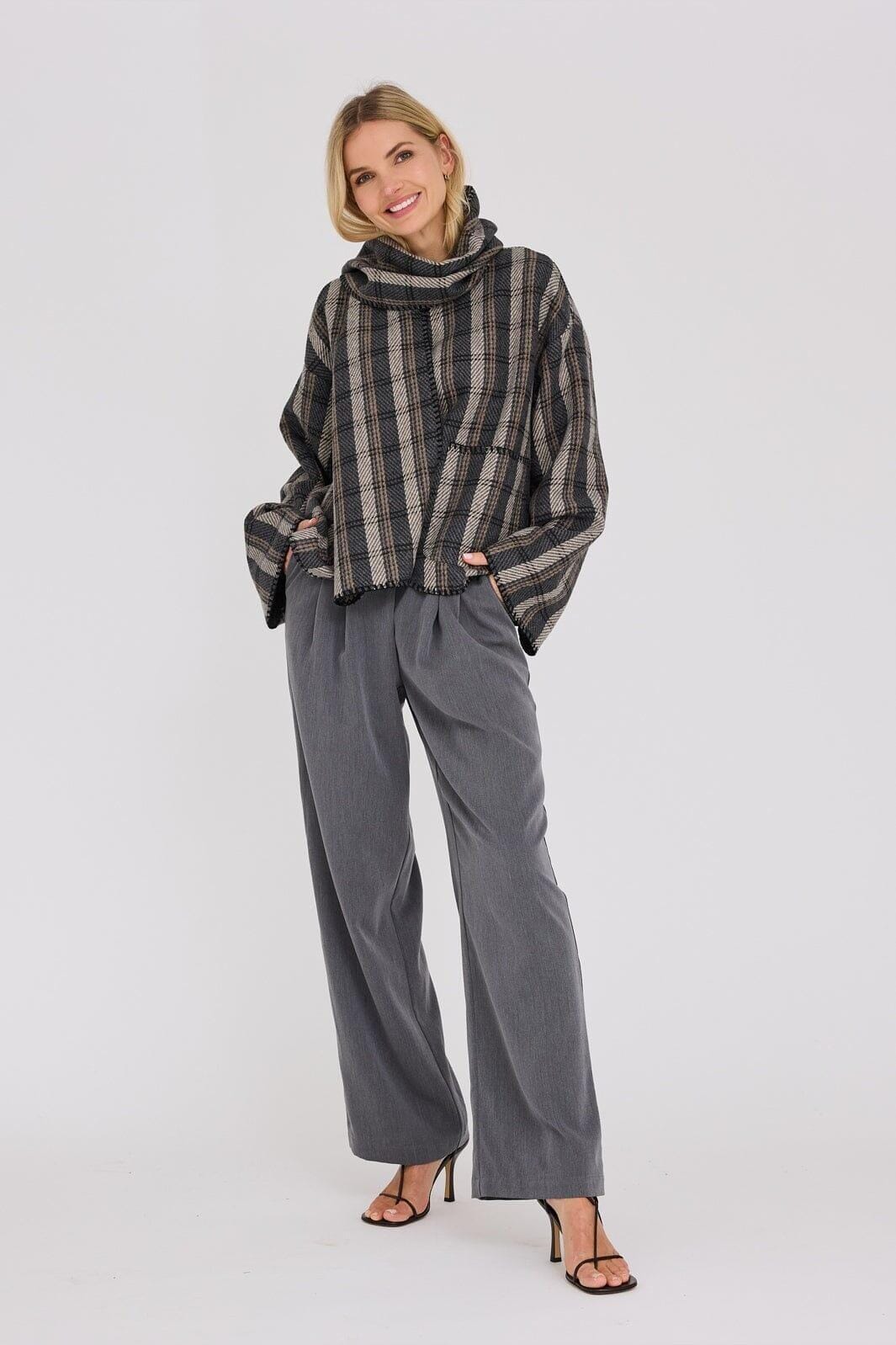 A-View - Checki Jacket AV8275 - 050 - Grey/Black