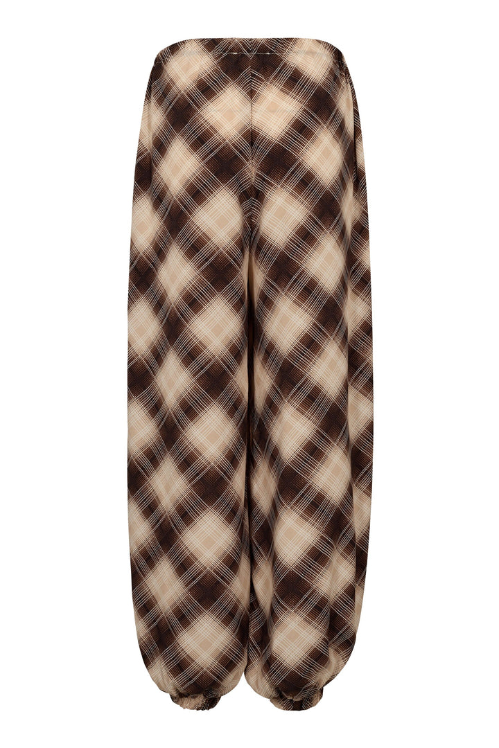 A-View - Elsi Pants AV8265 - 156 - Brown/Sand Bukser 
