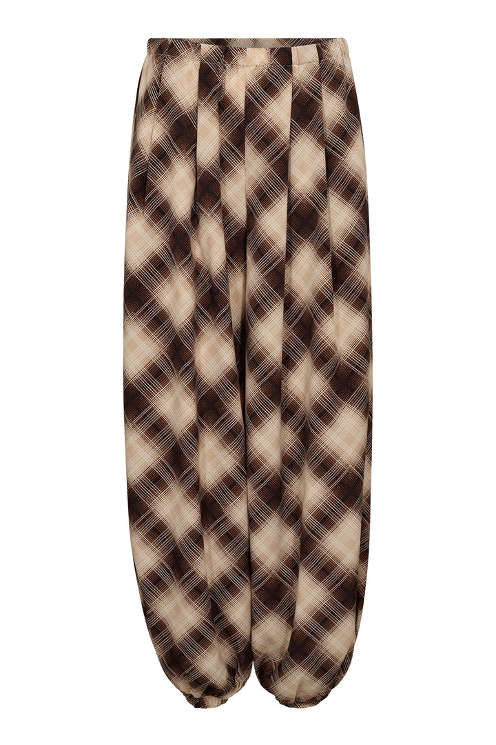 A-View - Elsi Pants AV8265 - 156 - Brown/Sand Bukser 