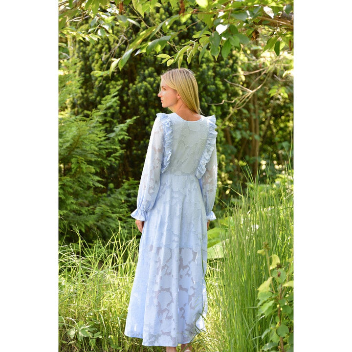 A-View - Floretta Maxi Dress AV7088 - 282 - Light Blue Kjoler 