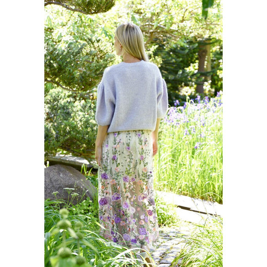 A-View - Fuschia Skirt AV4624 - 180 - Green/Purple Nederdele 