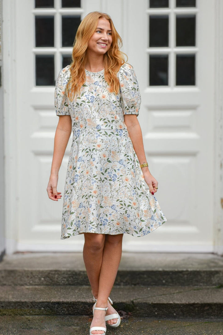 A-View - Gino Dress AV8306 - 144 - White/Blue