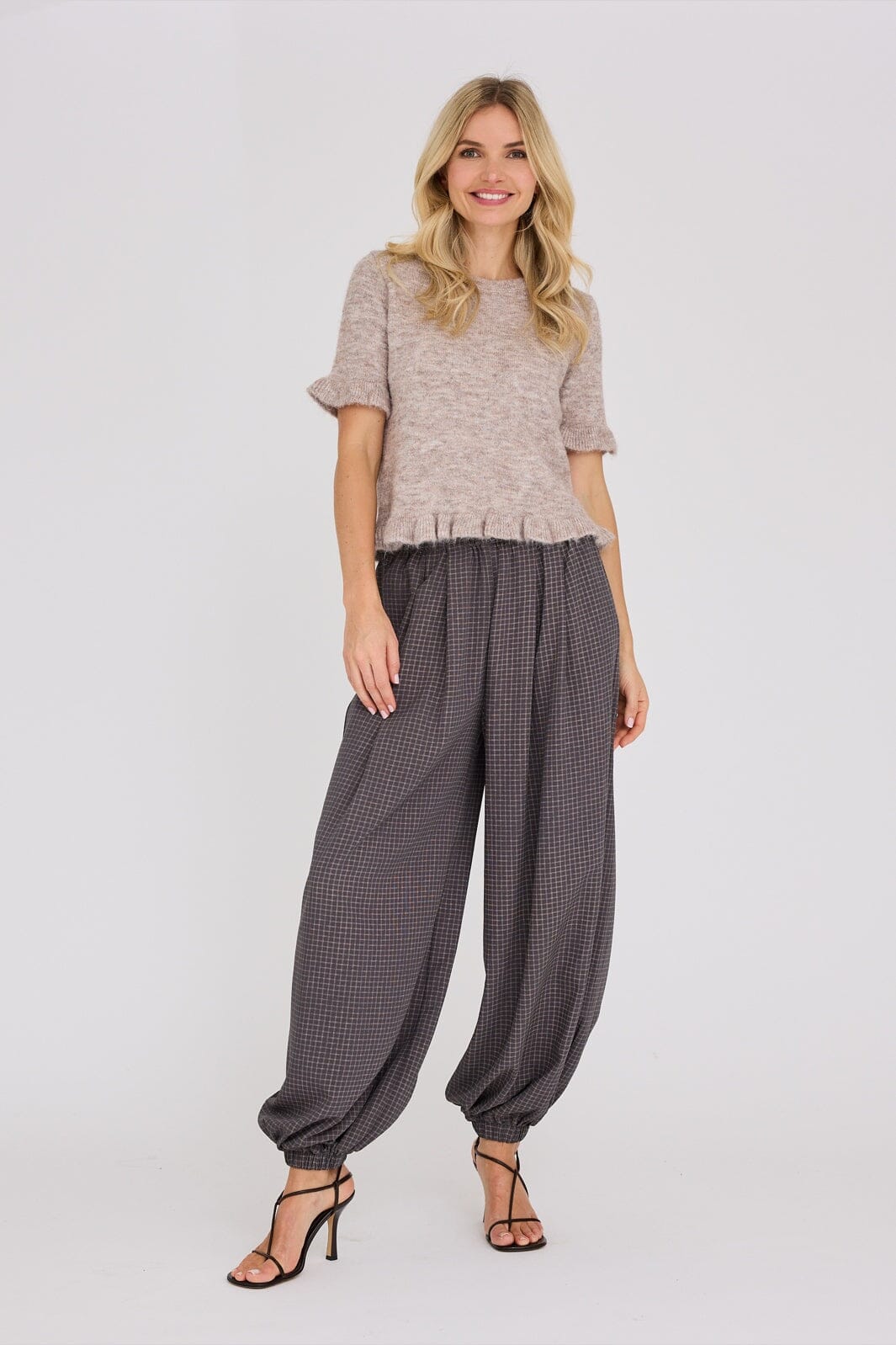 A-View - Landy Knit Blouse AV8227 - 004 - Sand