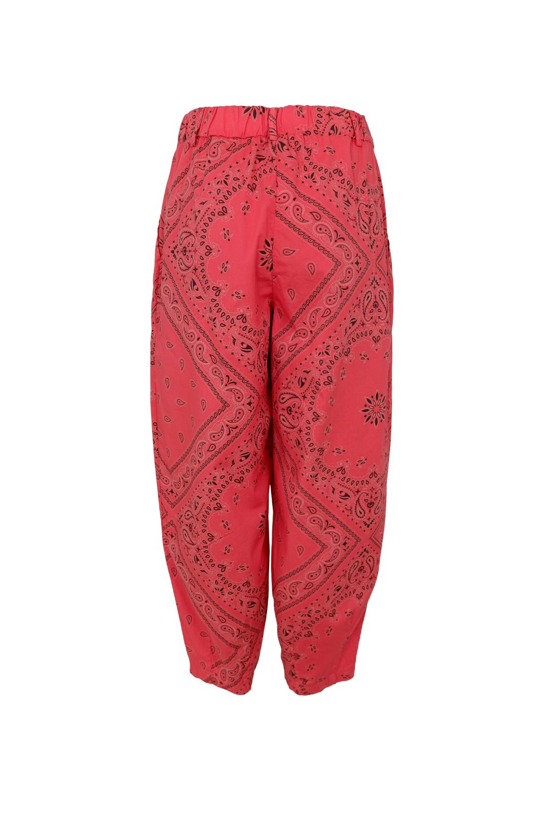 Black Colour - Bcabbie Barrel Pant 40977 - Red Paisley Limited