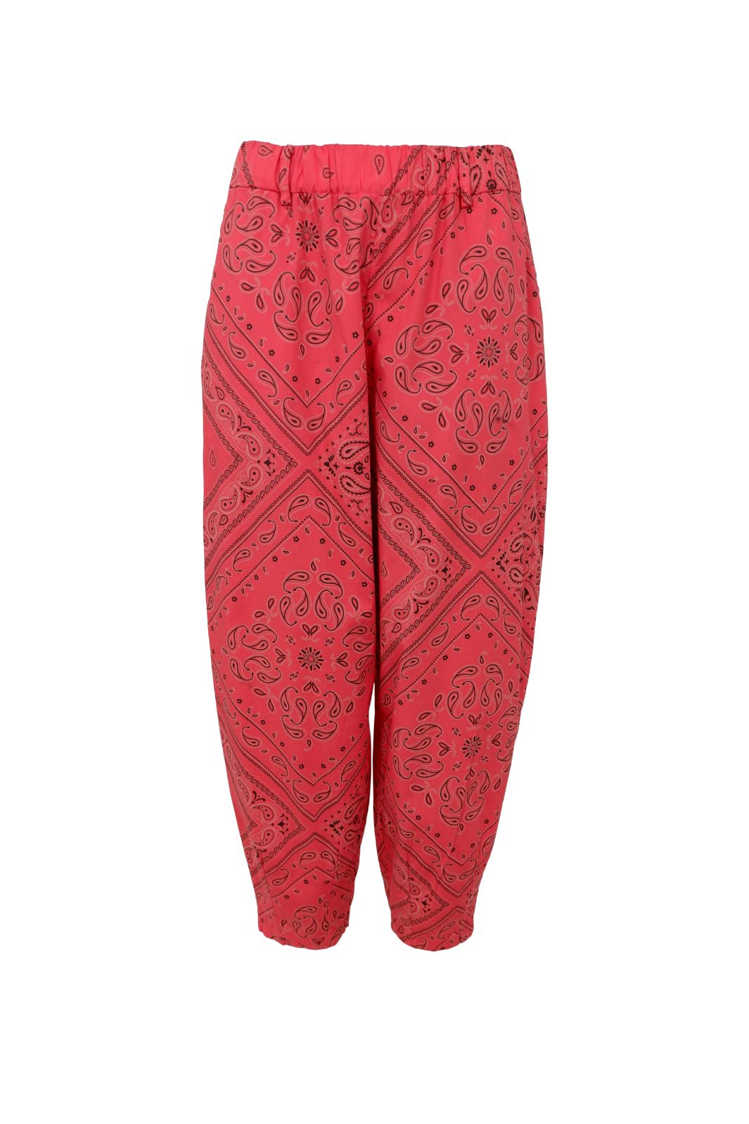 Black Colour - Bcabbie Barrel Pant 40977 - Red Paisley Limited
