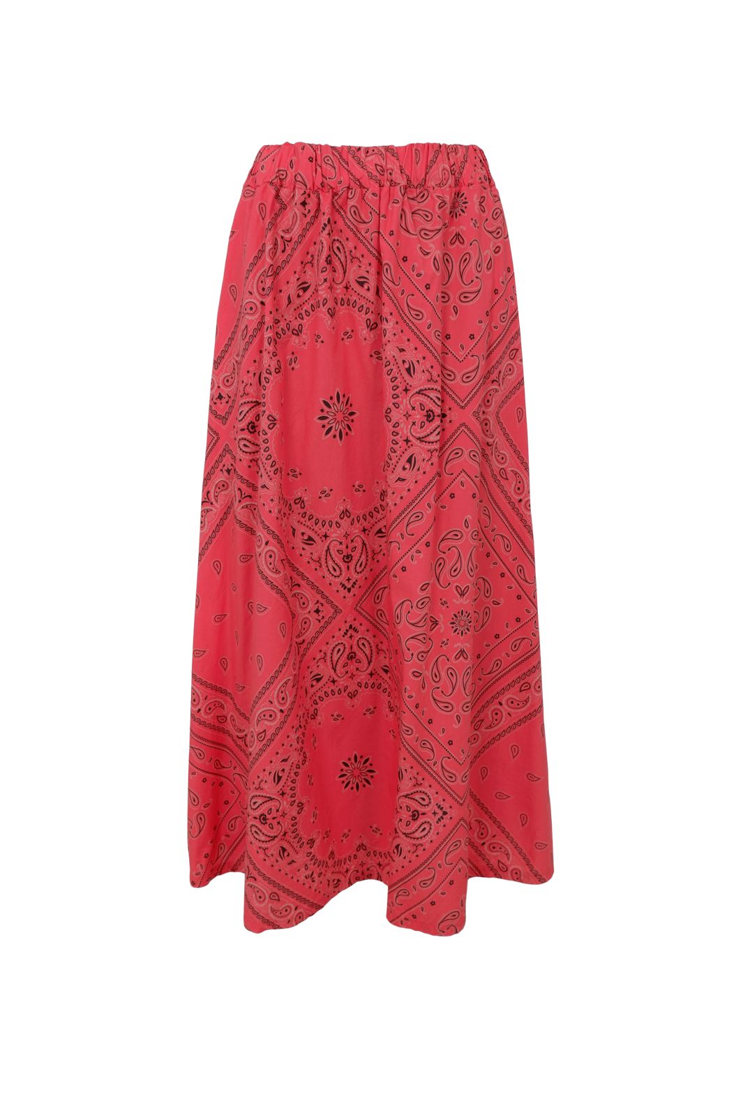 Black Colour - Bcabbie Skirt 40728 - Red Paisley Limited