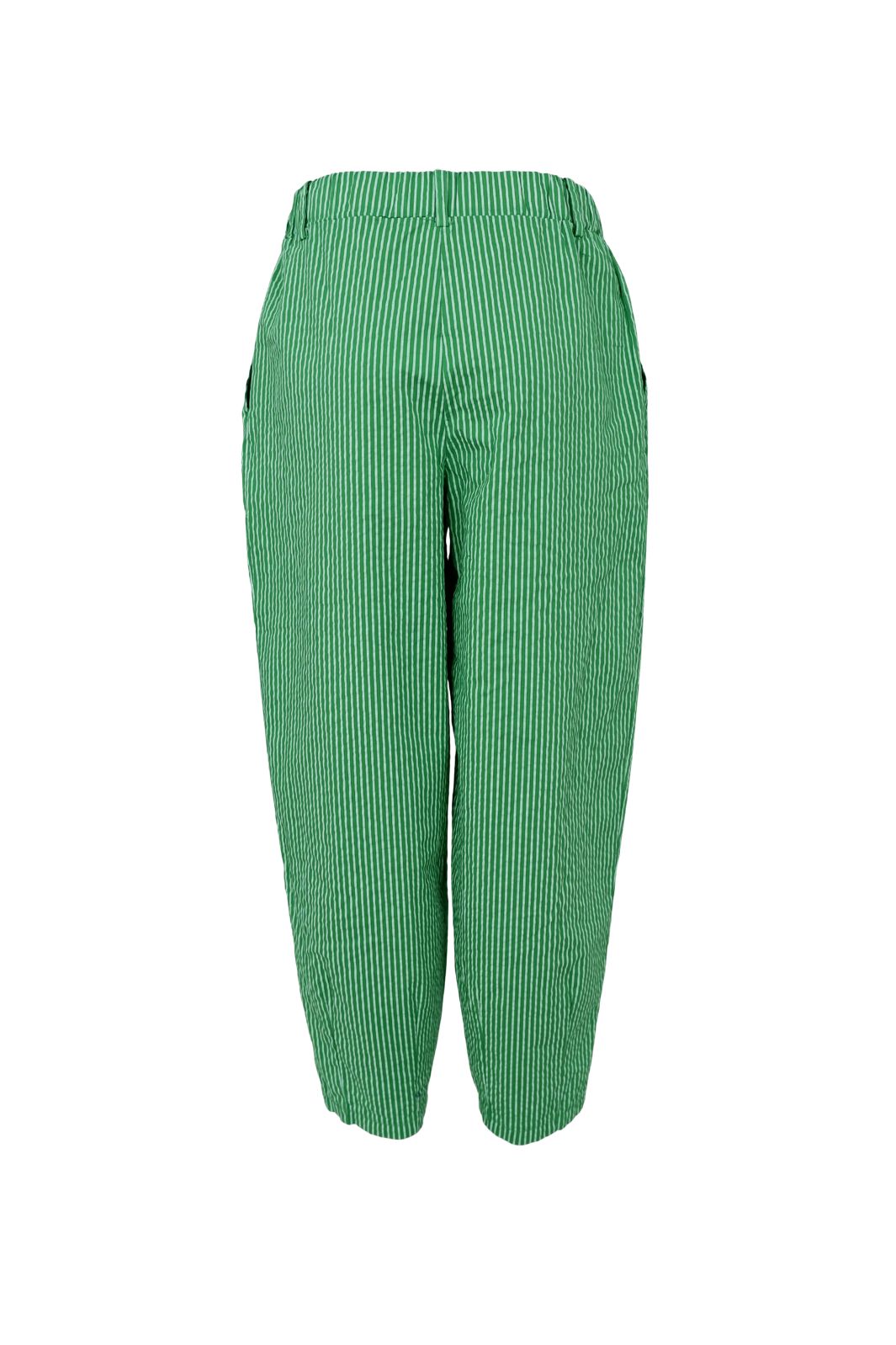 Black Colour - Bcally Barrel Pant 41144 - Green