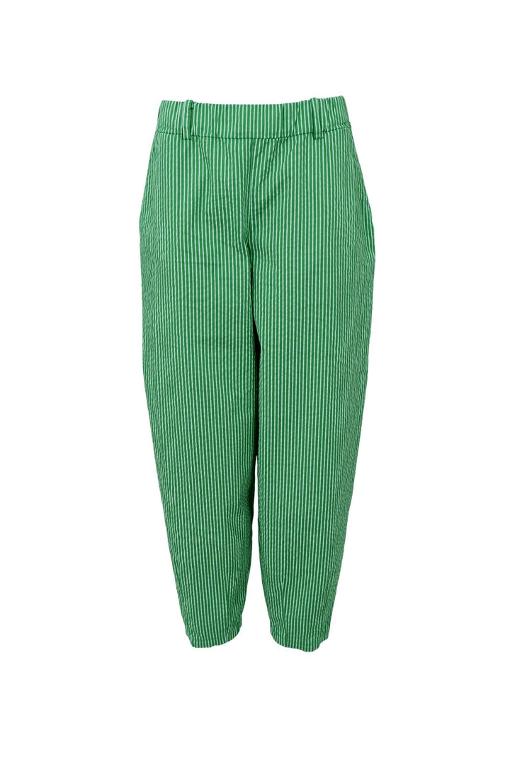 Black Colour - Bcally Barrel Pant 41144 - Green