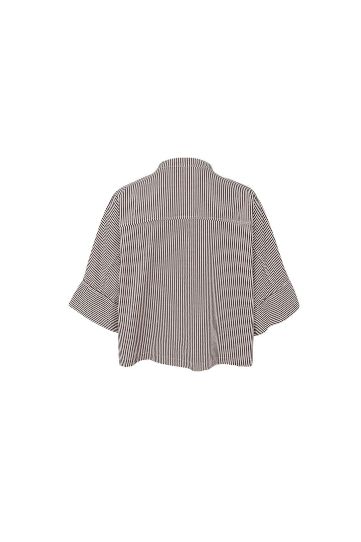 Black Colour - Bcally Loose Shirt 41145 - Creme