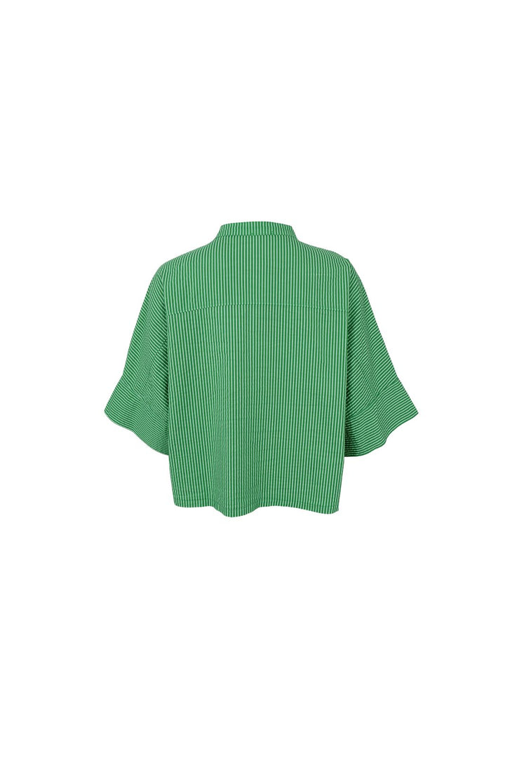 Black Colour - Bcally Loose Shirt 41145 - Green