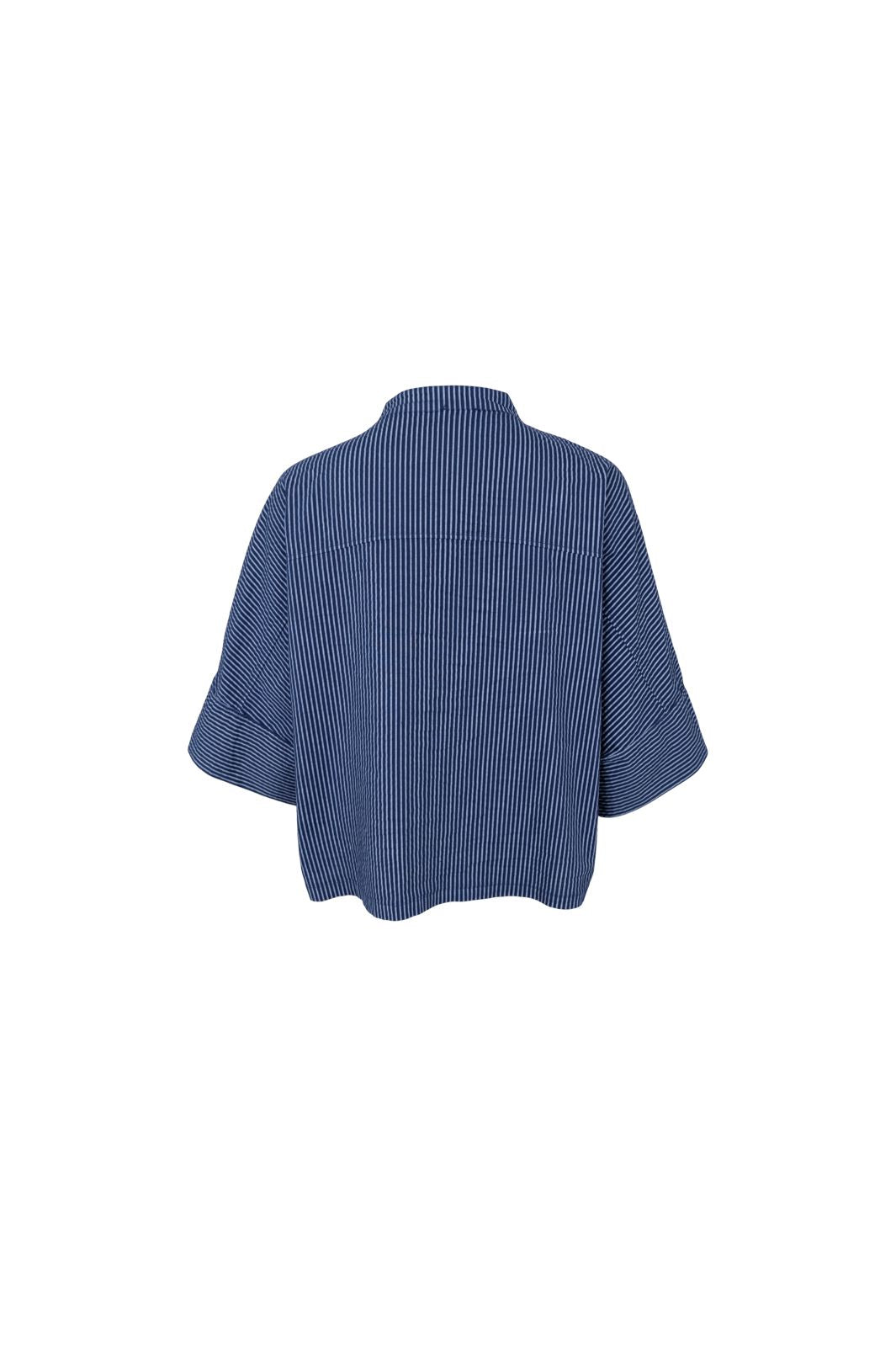 Black Colour - Bcally Loose Shirt 41145 - Navy