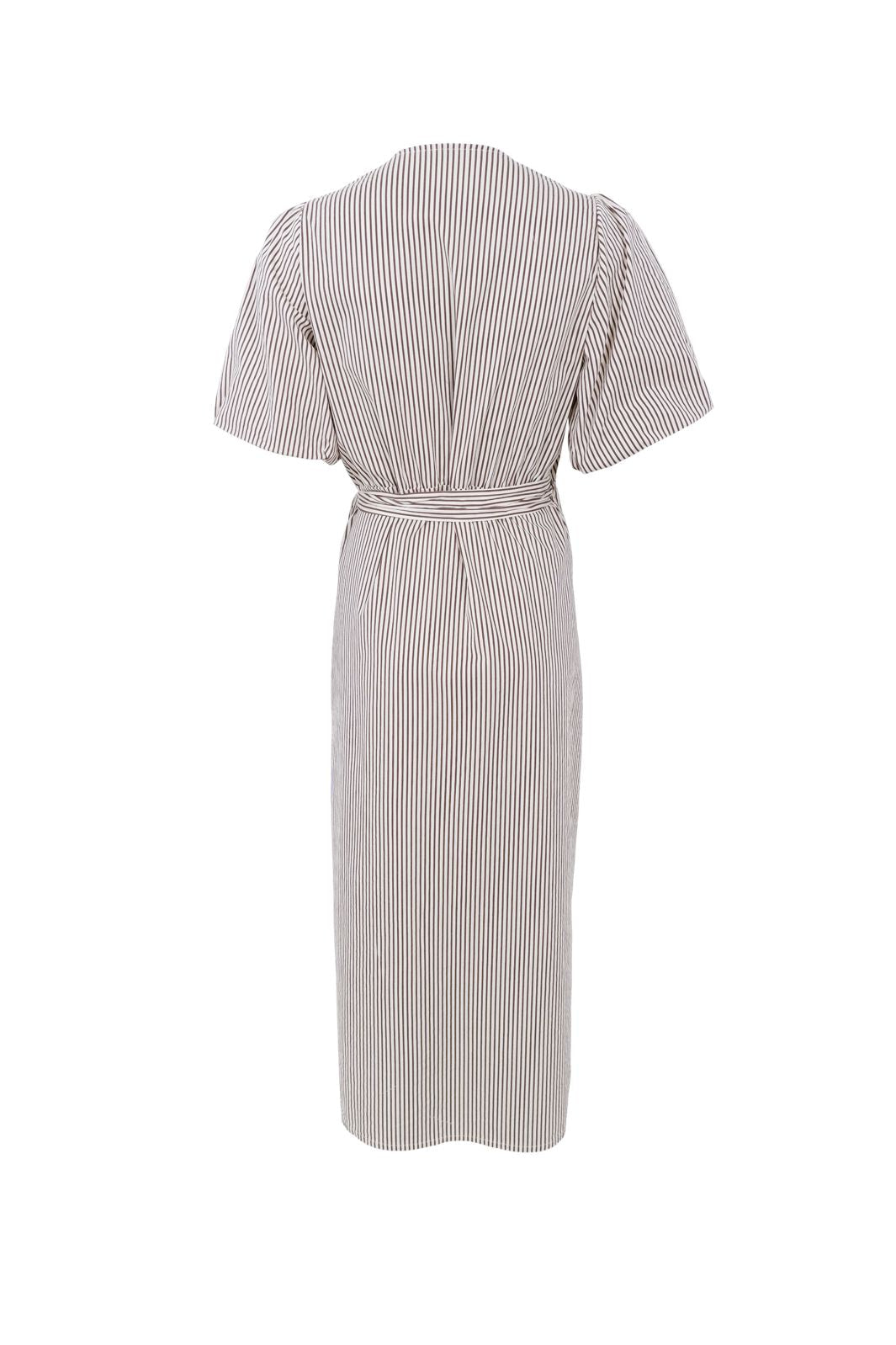 Black Colour - Bcally Wrap Dress 41197 - Creme
