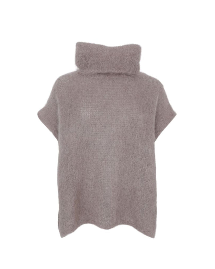 Black Colour - Bcbjoerk Rollneck Vest 1216 - Taupe