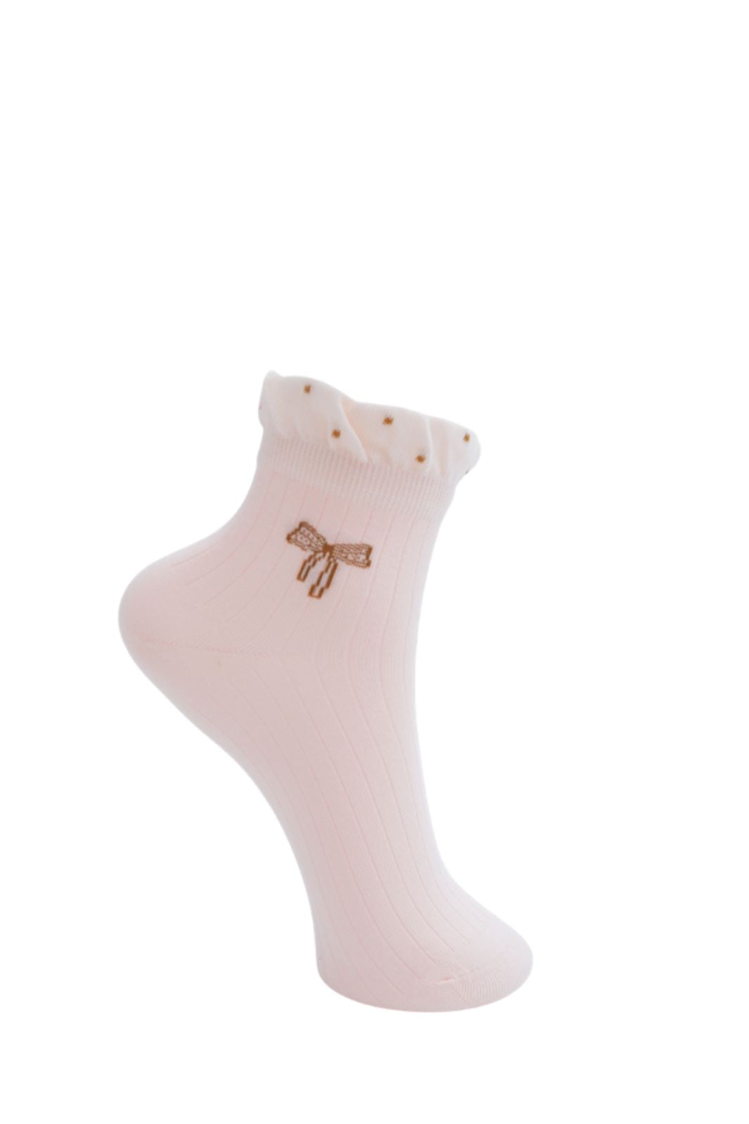 Black Colour - Bcbowan Anclet Sock 8540 - Rose