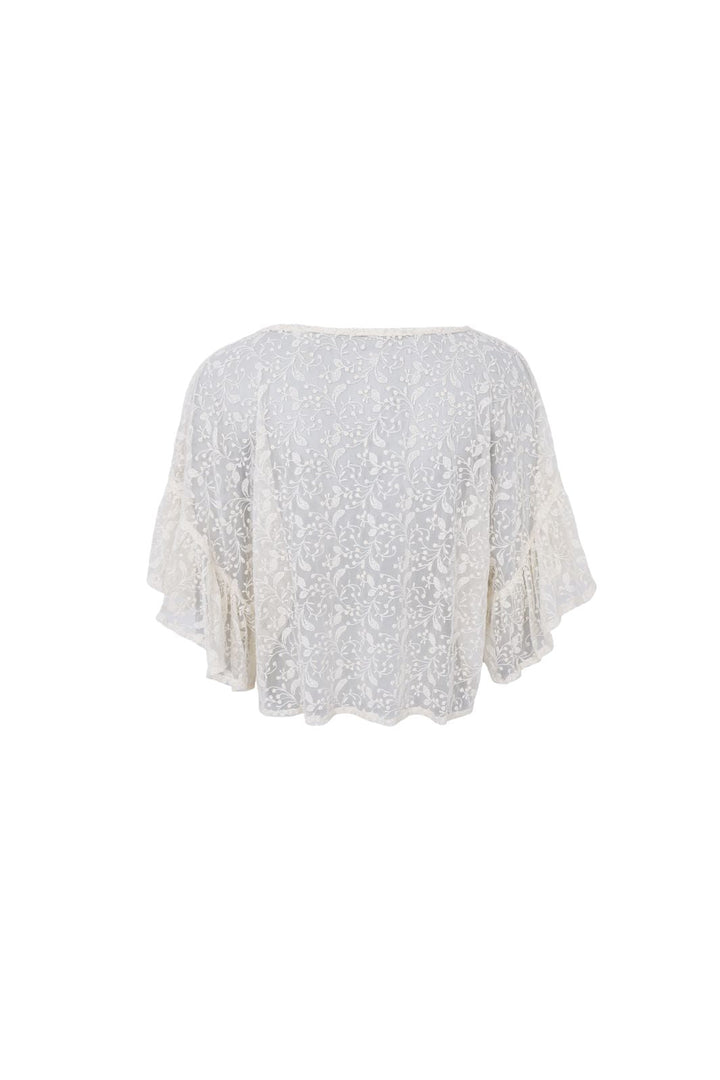 Black Colour - Bccallas Blouse 41174 - Off White