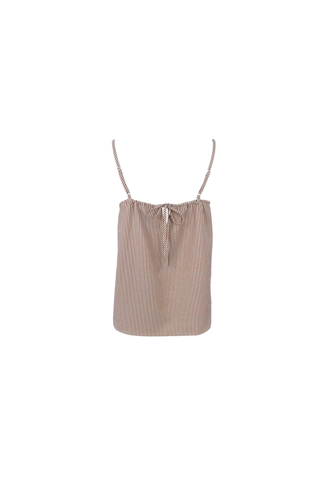 Black Colour - Bccatherine Strap Top 41150 - Shirts - Camel