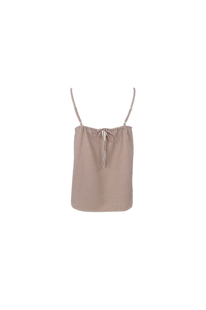 Black Colour - Bccatherine Strap Top 41150 - Shirts - Camel