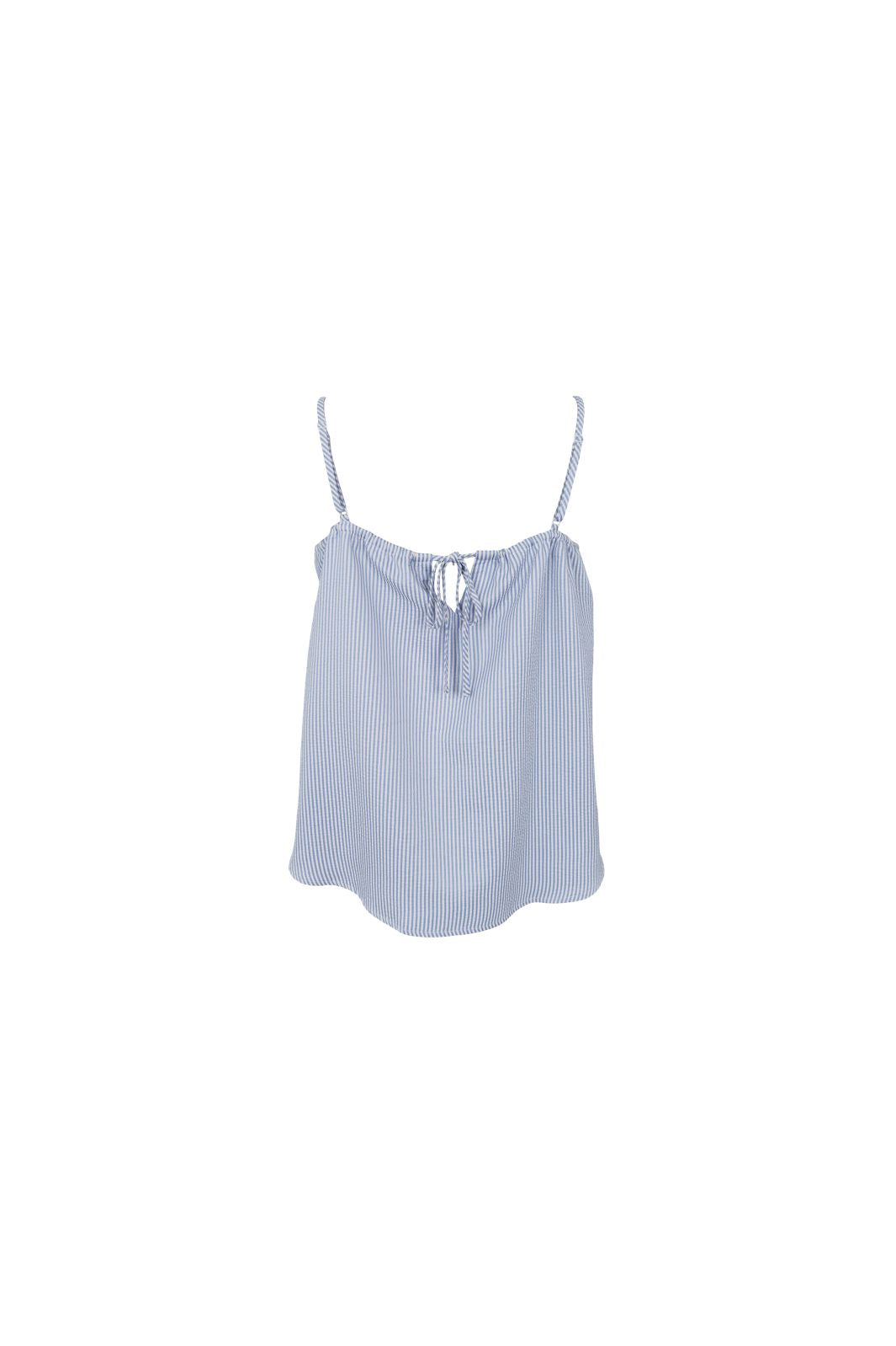 Black Colour - Bccatherine Strap Top 41150 - Shirts - Lt. Blue