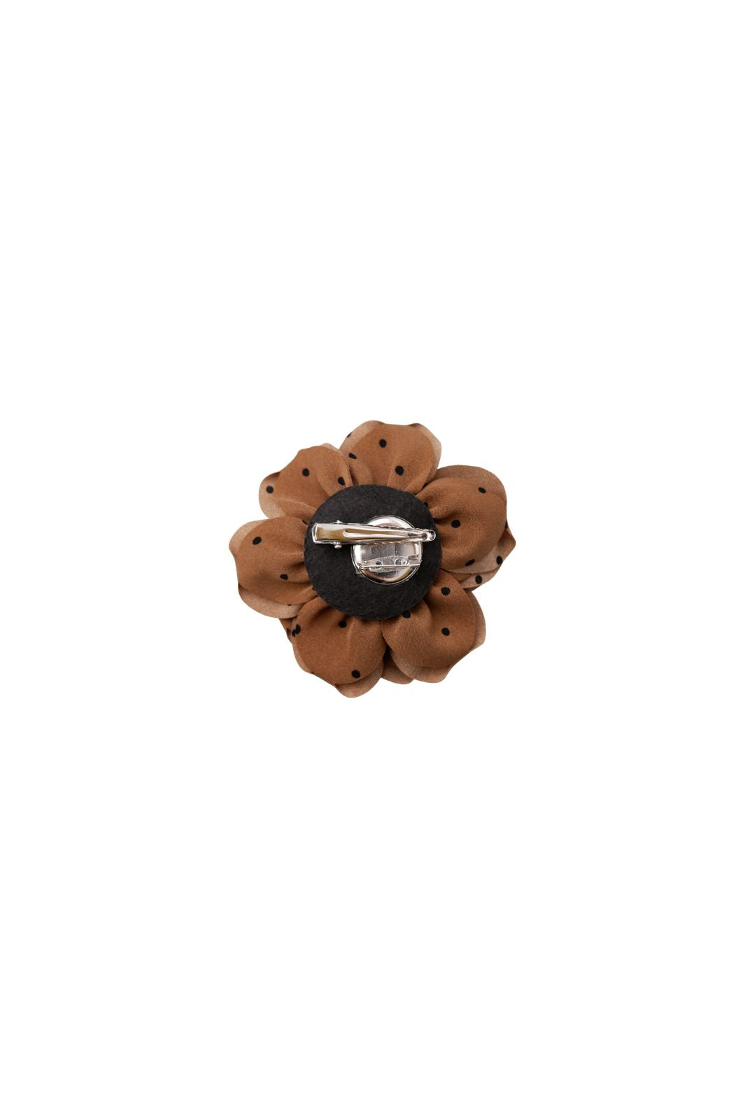 Black Colour - Bcchristy Brooch & Pin 6053 - Brown Dot