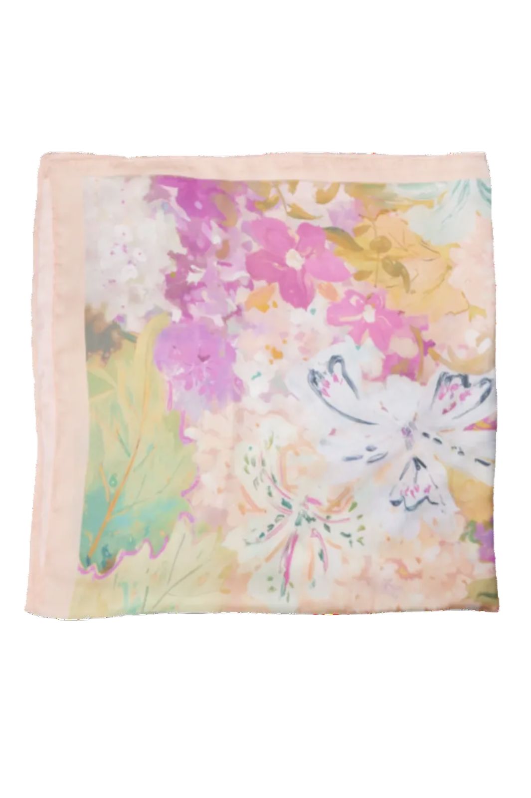 Black Colour - Bcclaude Mini Scarf 3685 - Peach