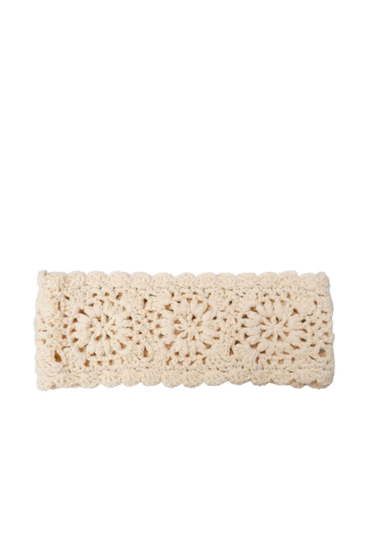 Black Colour - Bcdarla Chrochet Headband 2353 - Natural