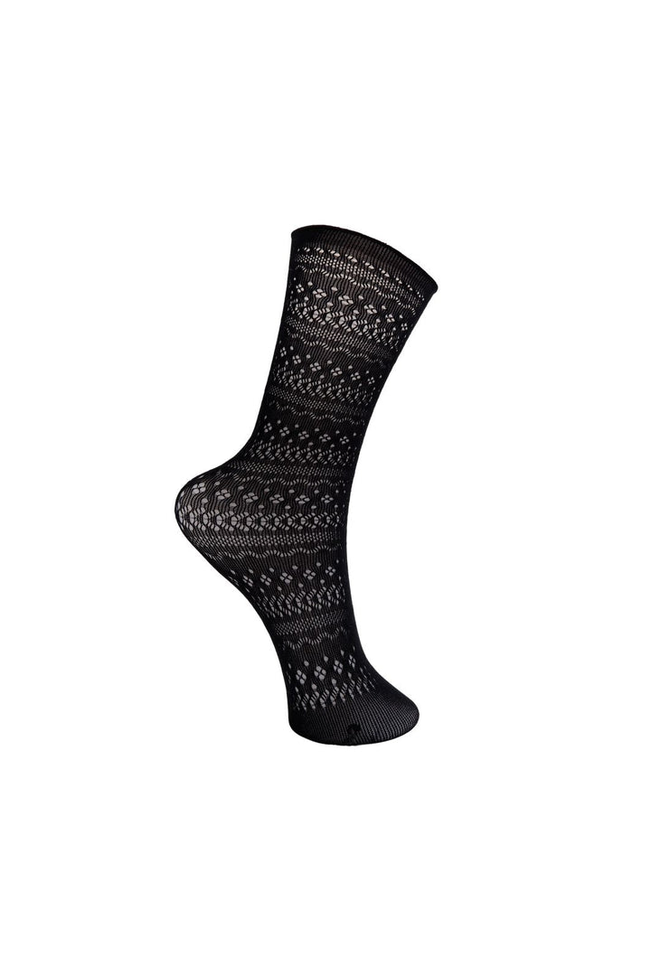 Black Colour - Bcdarma Lace Sock 8545 - Black