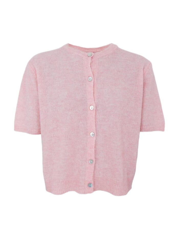 Black Colour - Bcdell Ss Cardigan 1253 - Rose Cardigans 