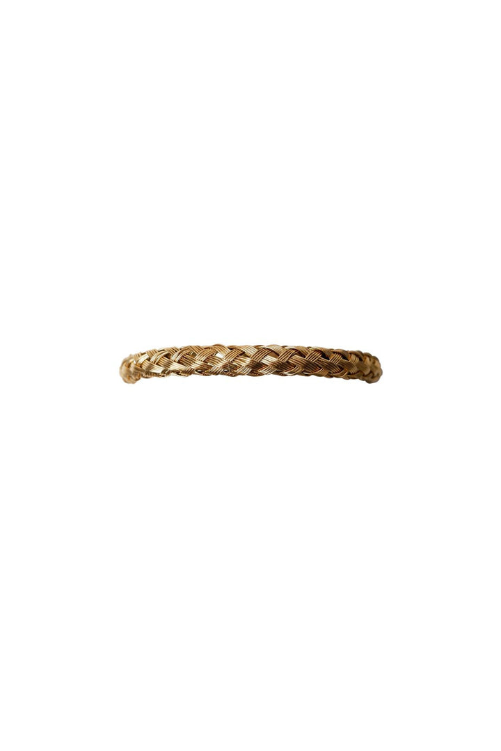 Black Colour - Bcelma Bracelet 4430 - Golden Coloured