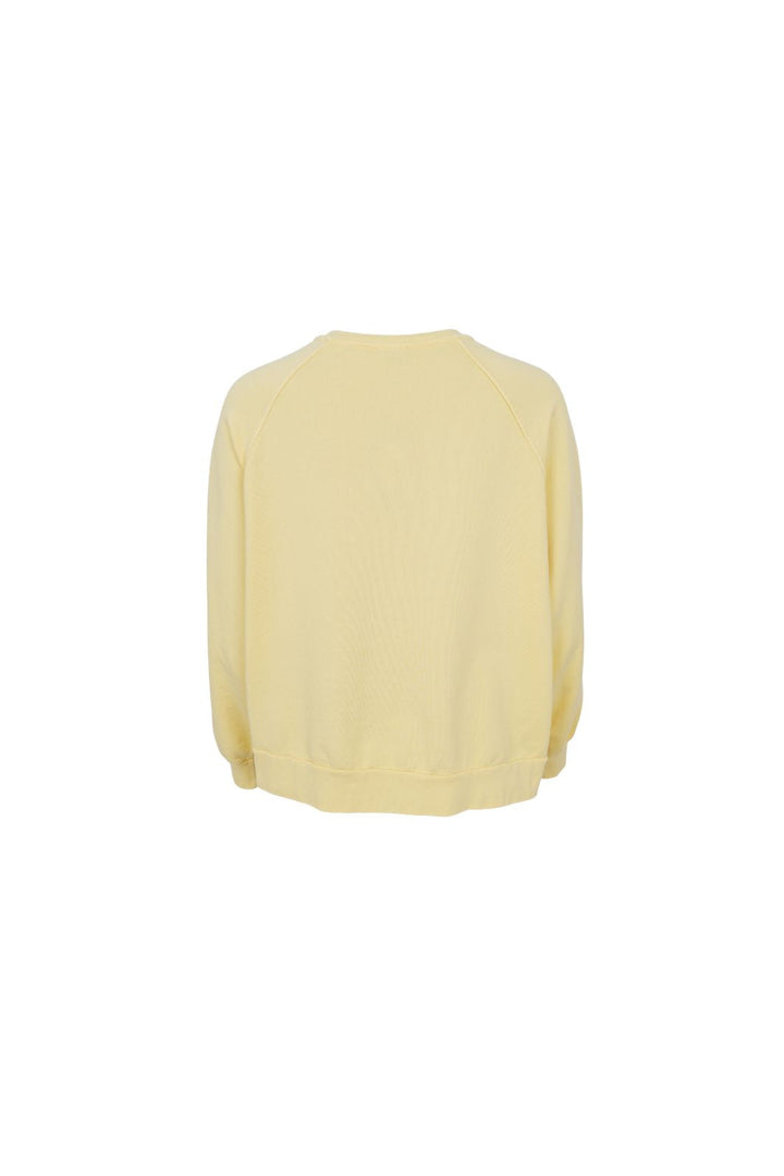 Black Colour - Bcevy Raglan Sweatshirt 41121 - Lt. Yellow