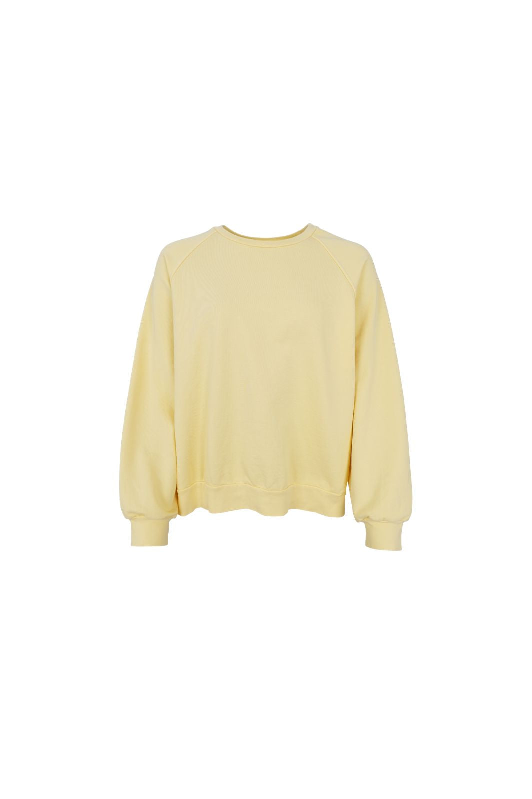 Black Colour - Bcevy Raglan Sweatshirt 41121 - Lt. Yellow