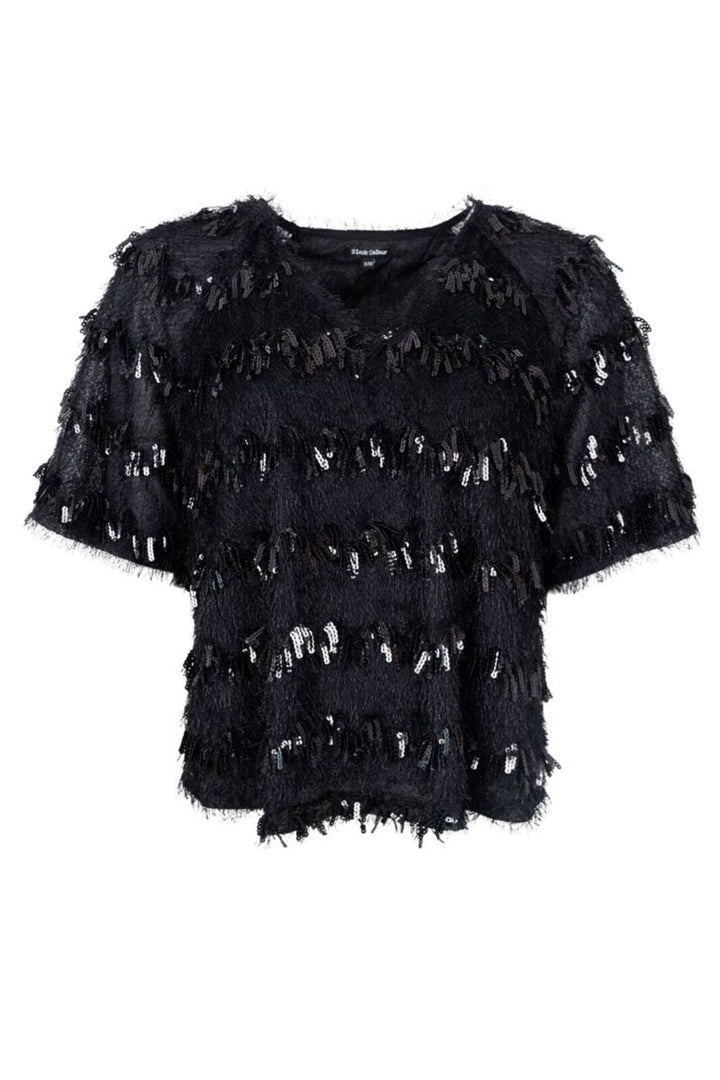 Black Colour - Bcfitz Blouse 40953 - Black Bluser 
