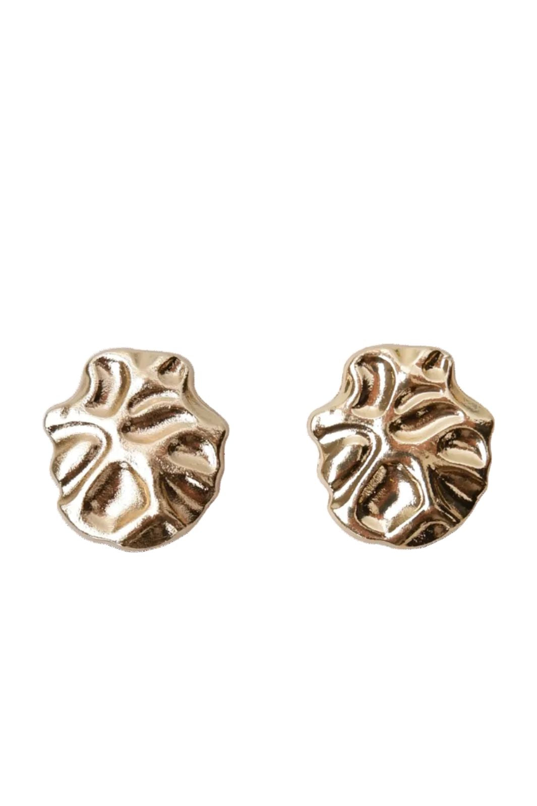 Black Colour - Bcflow Button Covers, 2 Pcs. Set 4551 - Gold Coloured