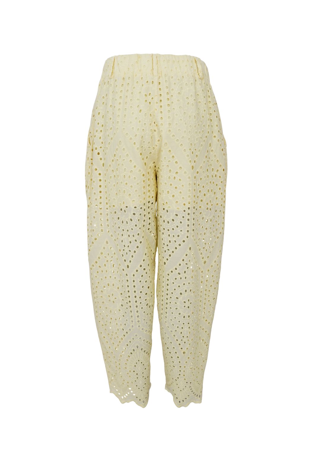 Black Colour - Bcfrey Barrel Lace Pant 41196 - Lt. Yellow
